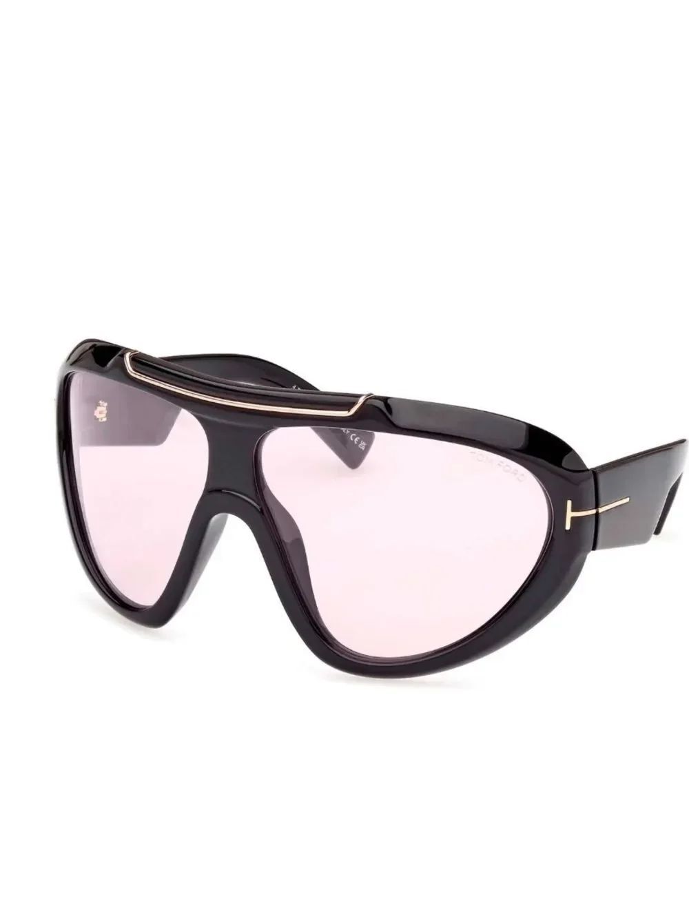 Tom Ford LINDEN FT1094 Black/Light Pink Violet Photochromic Sunglasses